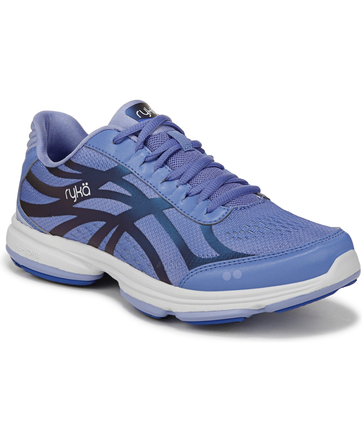 Ryka Women's Devotion Plus 3 Walking Shoes In Persian Blue Mesh Fabric