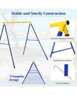 Extra Large Heavy Duty A-Frame Steel Swing Stand