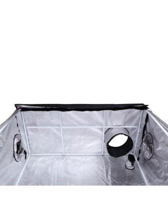 Dismountable Hydroponic Grow Tent for Home Use with Window - Black Indoor Plant Tent