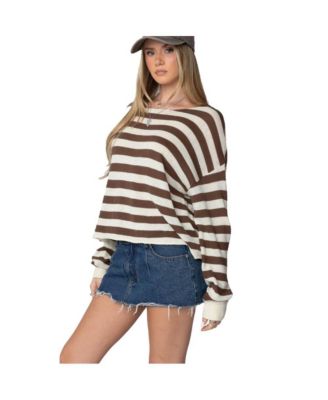 Women's Anney Oversized Striped Sweater