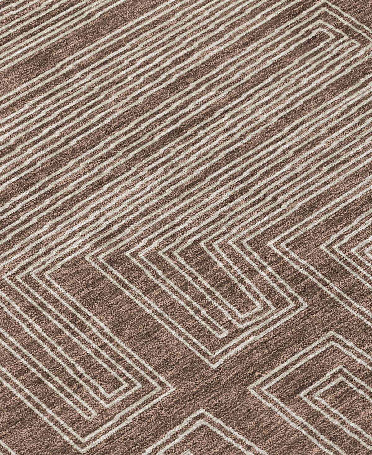 Addison Chantille Machine Washable Acn1045 8'x10' Area Rug In Brown