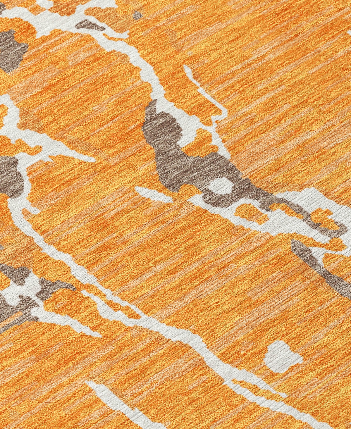 Addison Chantille Machine Washable Acn1046 8'x10' Area Rug In Orange