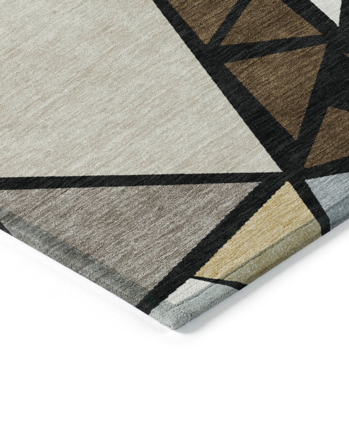 Addison Chantille Machine Washable Acn1039 8'x10' Area Rug In Brown