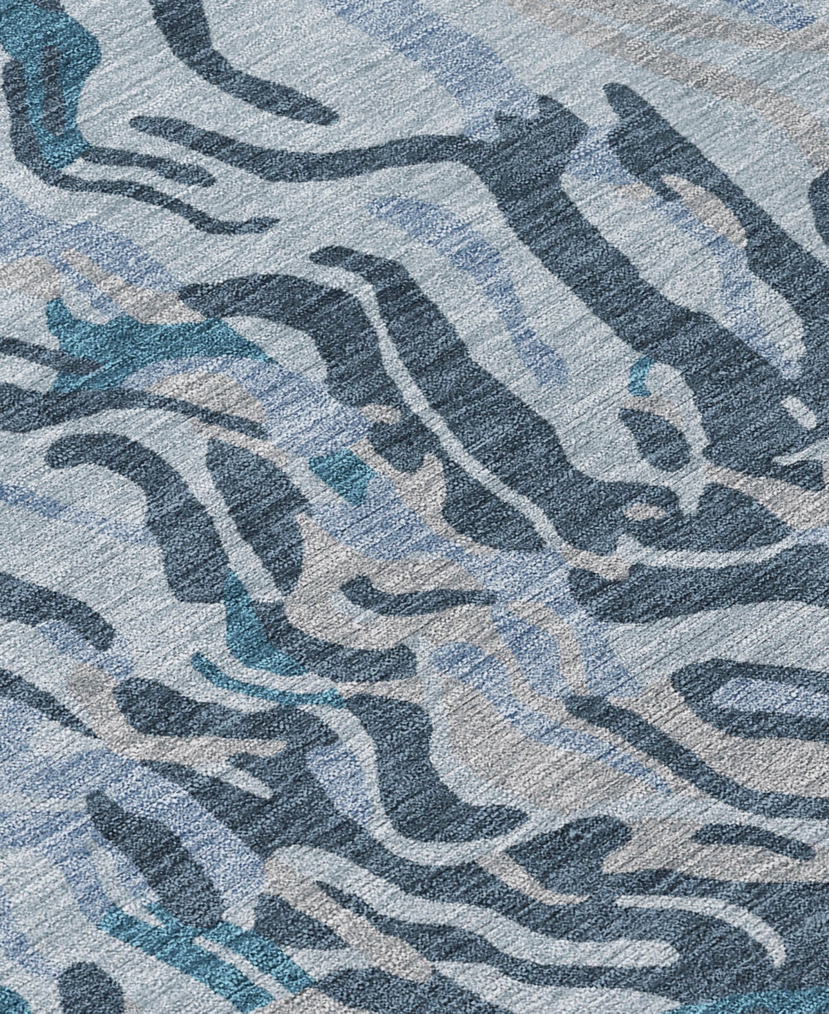 Addison Chantille Machine Washable Acn1038 5'x7'6" Area Rug In Mist