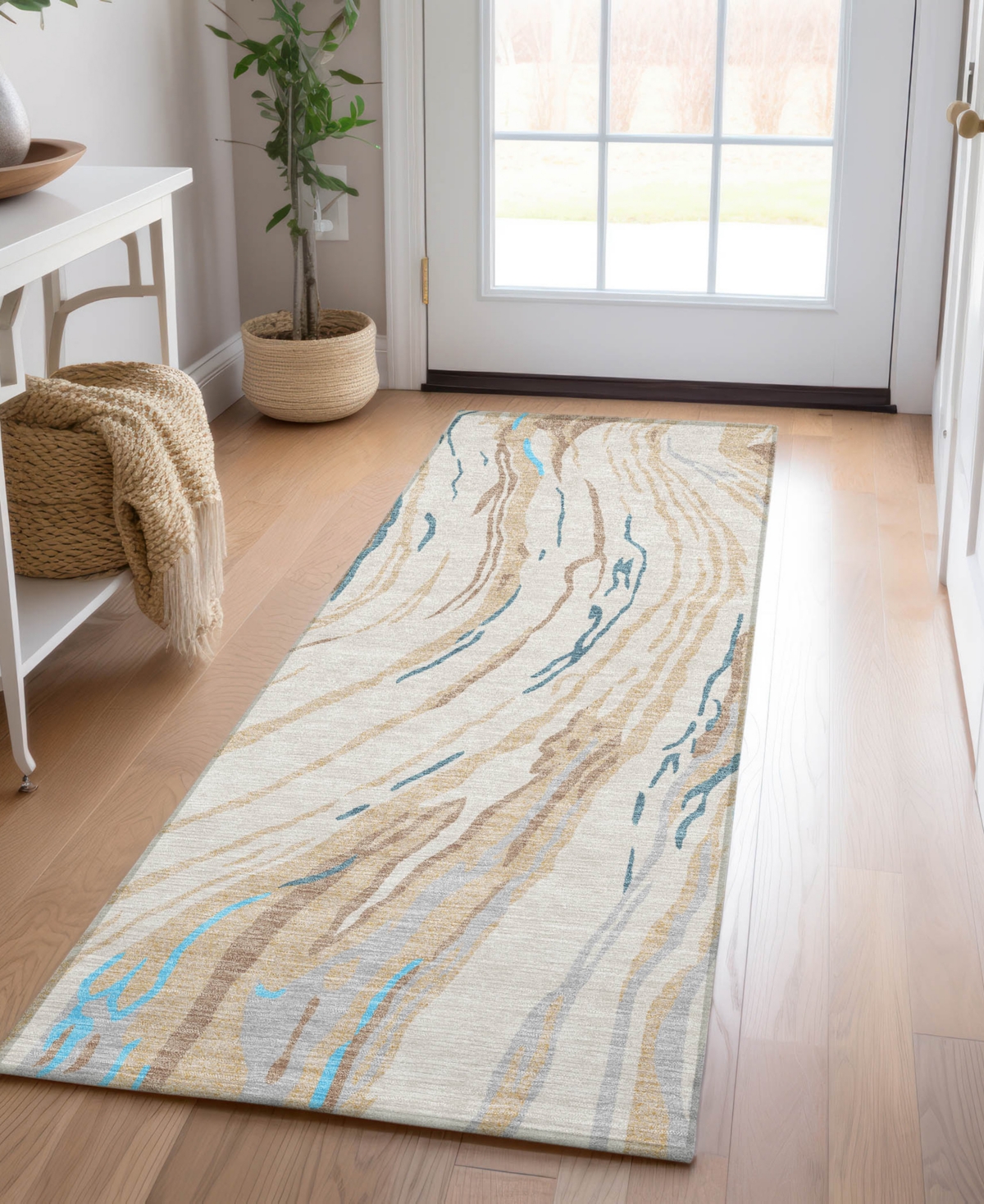 Addison Chantille Machine Washable ACN1037 2'3"x7'6" Runner Area Rug