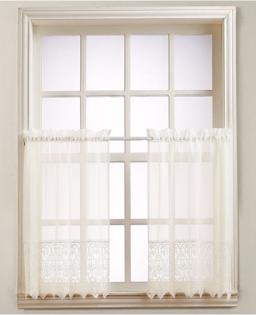 Lichtenberg Joy Lace 60 X 36 Pair Of Tier Curtains Reviews