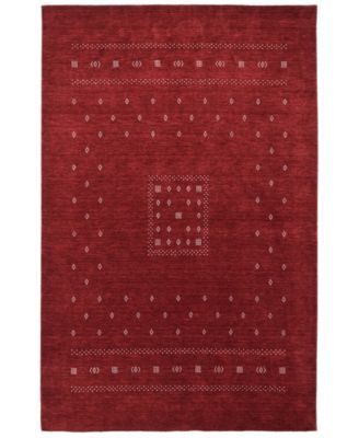 Gabbeh S9417 6'x9' Handmade Area Rug