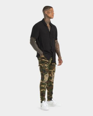 Men's Sergeant Camo Ripped Jeans