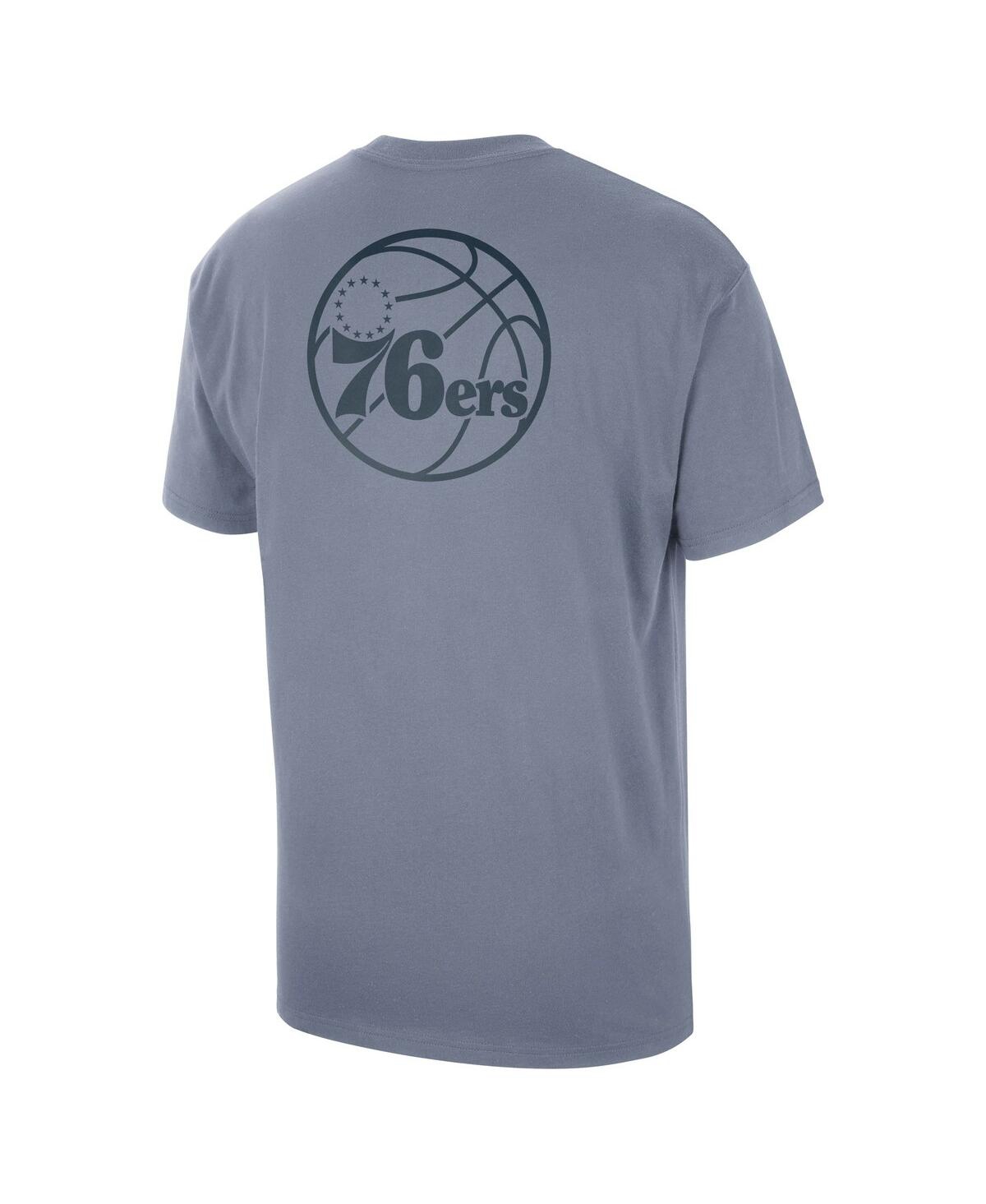 Jordan Men's Golden State Warriors Courtside Statement Edition  Nba T-shirt In Blue