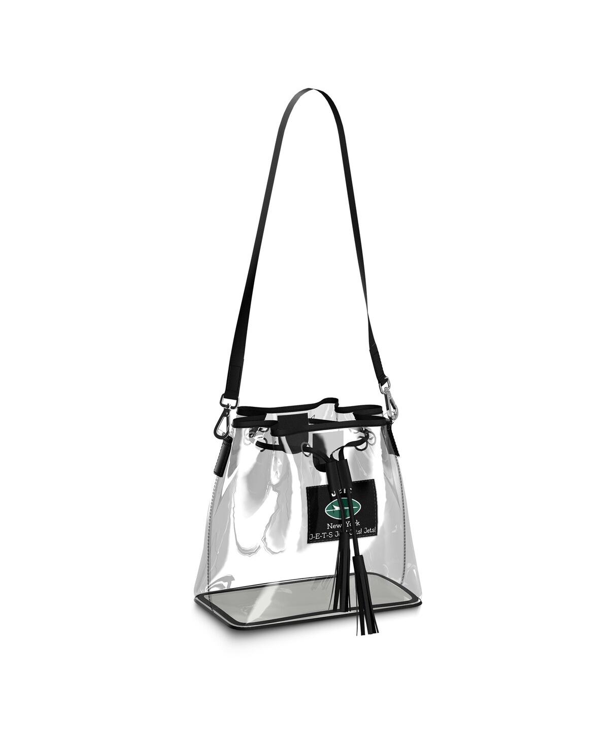 New York Jets Clear Stadium Bucket Purse