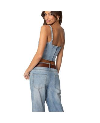 Womens Tennessee Denim Corset