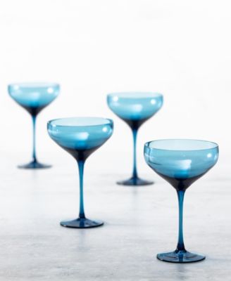 Gala Coupe Cocktail Glasses, Set of 4