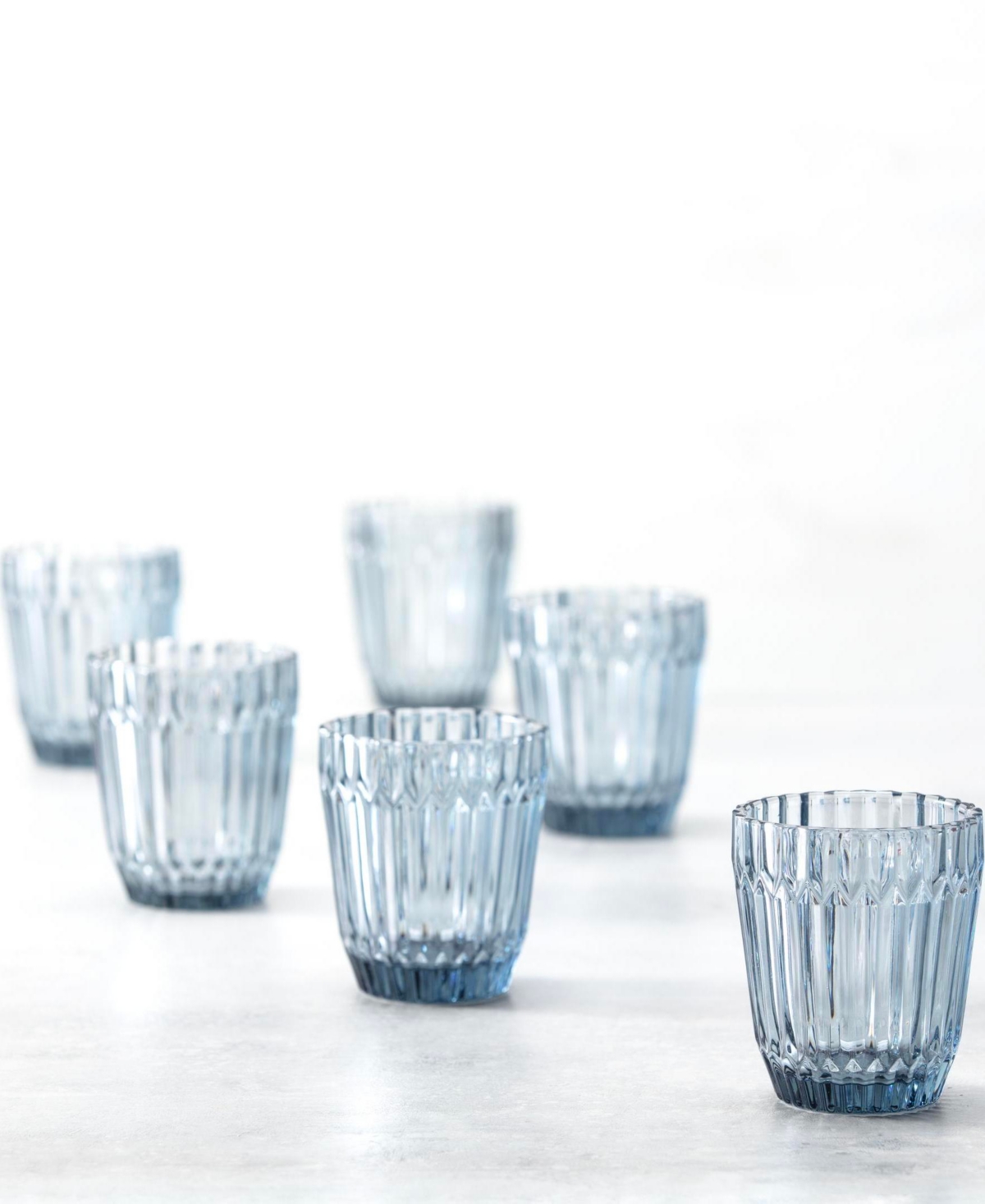 Fortessa Archie Double Old Fashioned Glasses, Set Of 6 In Dusk