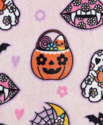 Halloween Ultra Soft Plush Fleece Throw, 70" X 50"