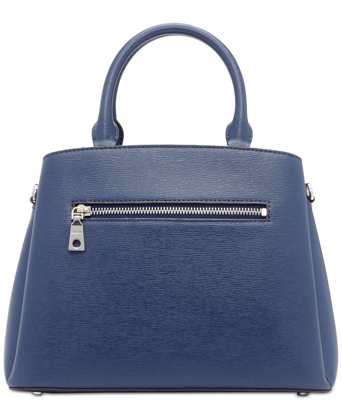 Paige Medium Satchel With Convertible Strap -silver