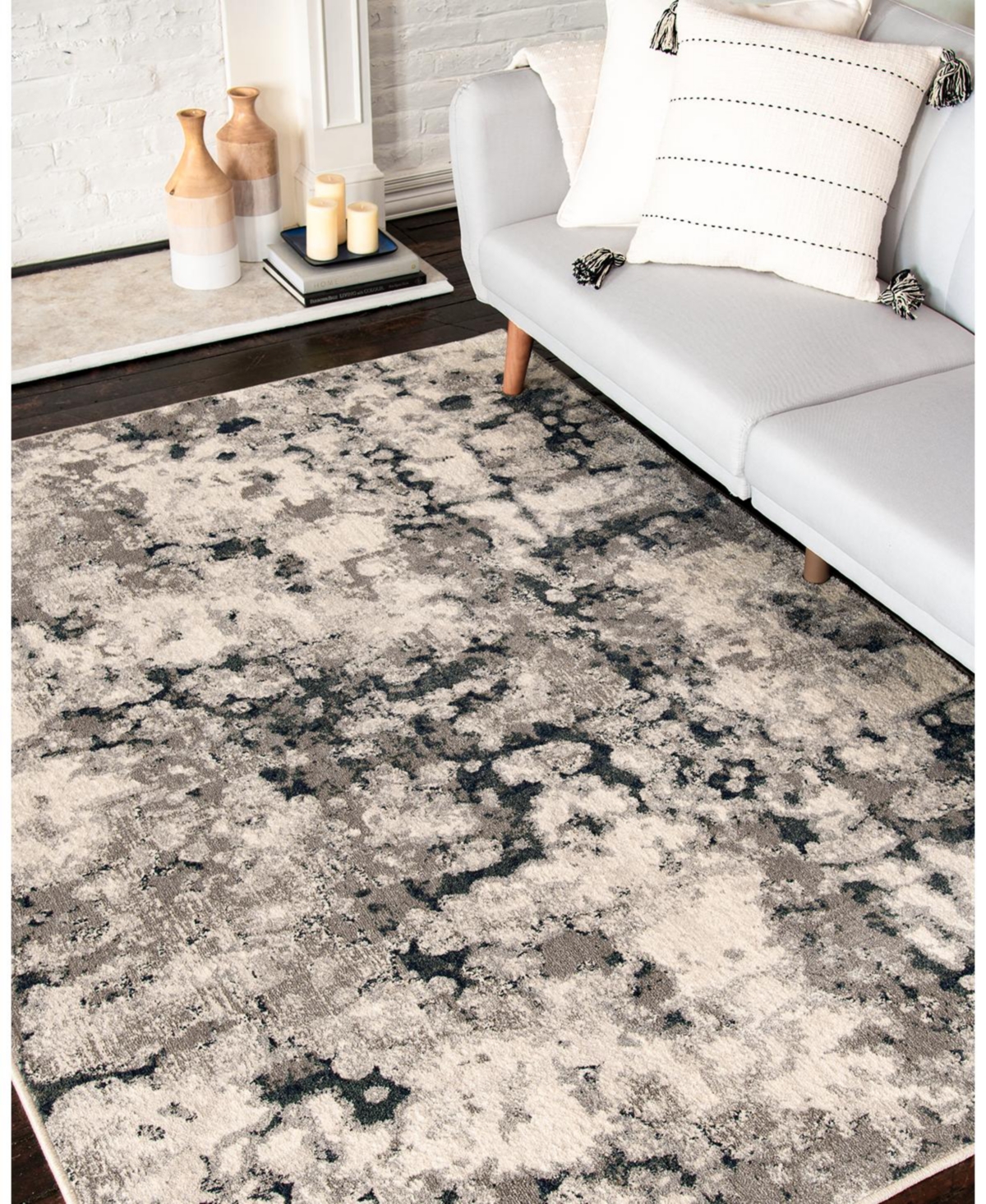KM HOME MERIT JENKIN 7'10''X9'10' AREA RUG 