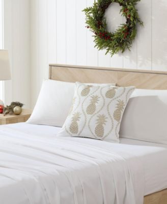 Pineapples Felt Decorative Pillow, 20" x 20"