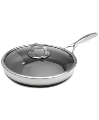 DiamondClad™ 7-Pc. Hybrid Nonstick Stainless Steel Frypan and Wok Set