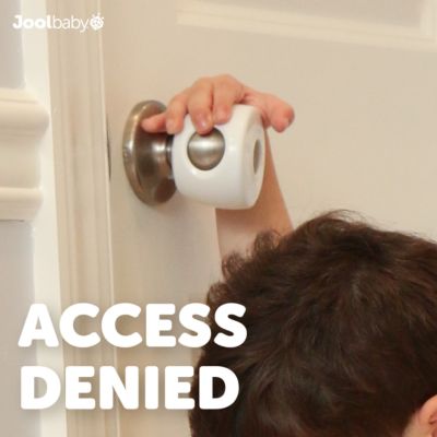 Toddler Door Knob Covers, Childproof, for spherical/Round Doorknobs Safety (4 Pack)