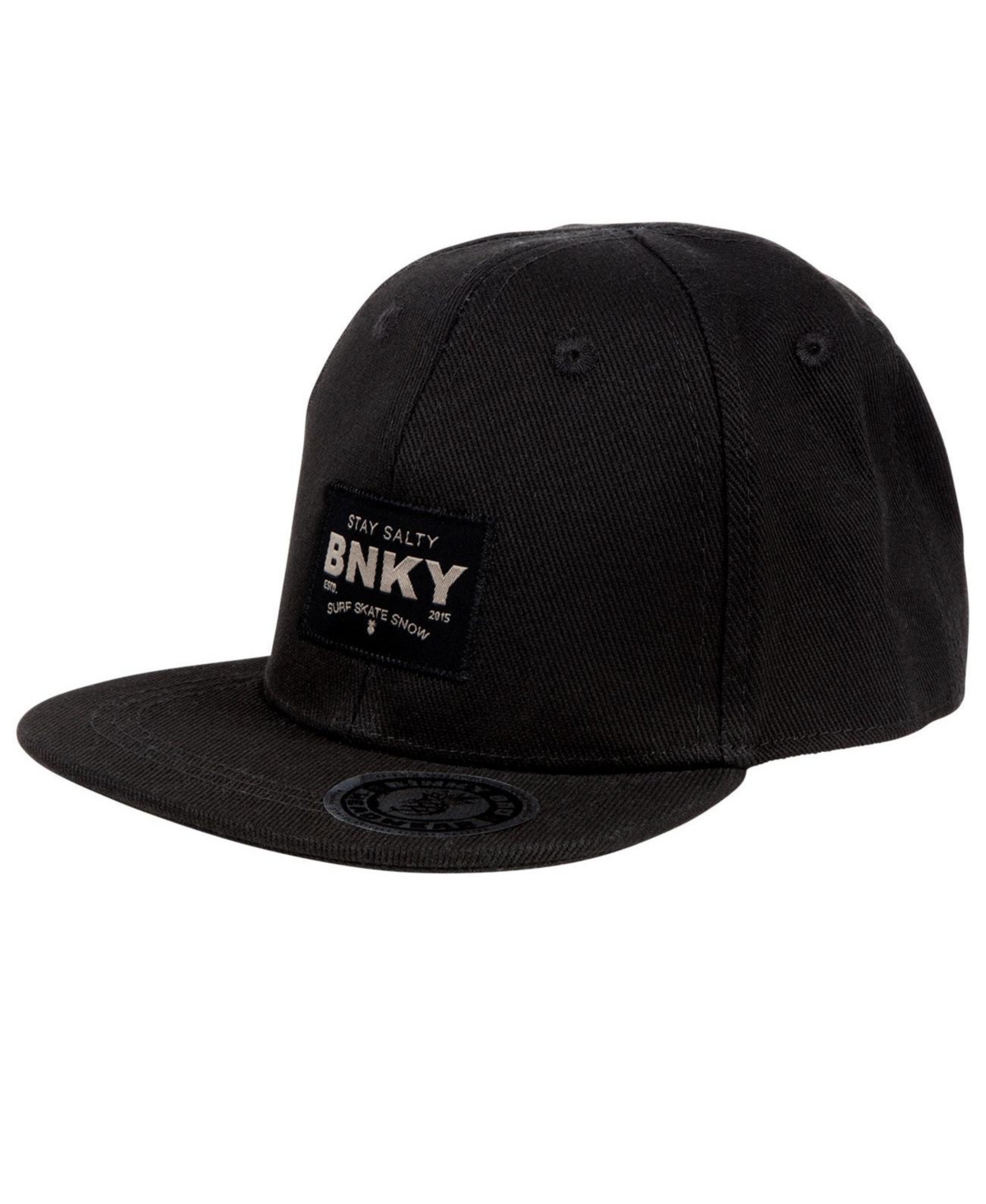 Mens Bank Vaults Snapback Hat - Black