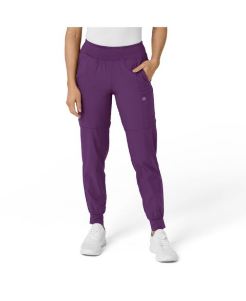 Женские брюки Wink W123 Comfort Waist Cargo Jogger Scrub Pant Regular, цвет: Синий
