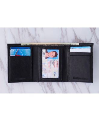 Men's Wallet Trifold Bifold Billfolds to choose from Genuine Leather