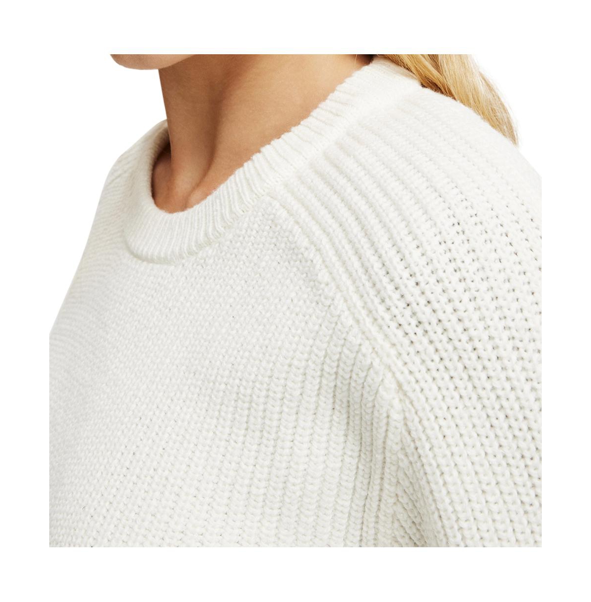 Cotton On Women's Rib Crop Crew Neck Sweater