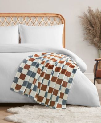 CLOSEOUT! Plush Ultra Soft Throw, 50" x 70"