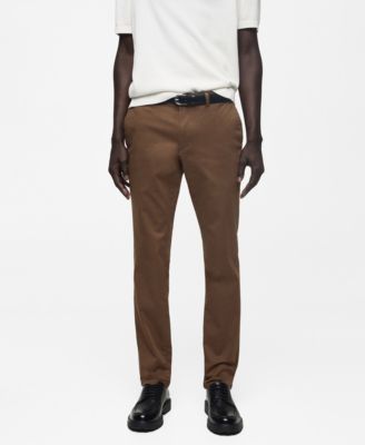 Men's Slim-Fit Serge Chino Trousers