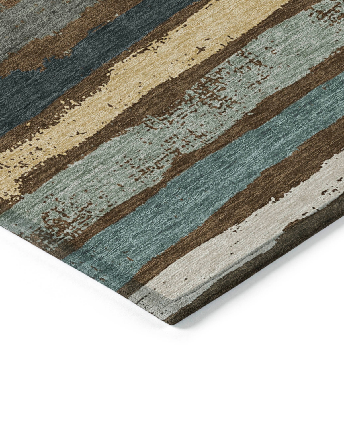Addison Chantille Machine Washable Acn1019 8'x10' Area Rug In Cocoa