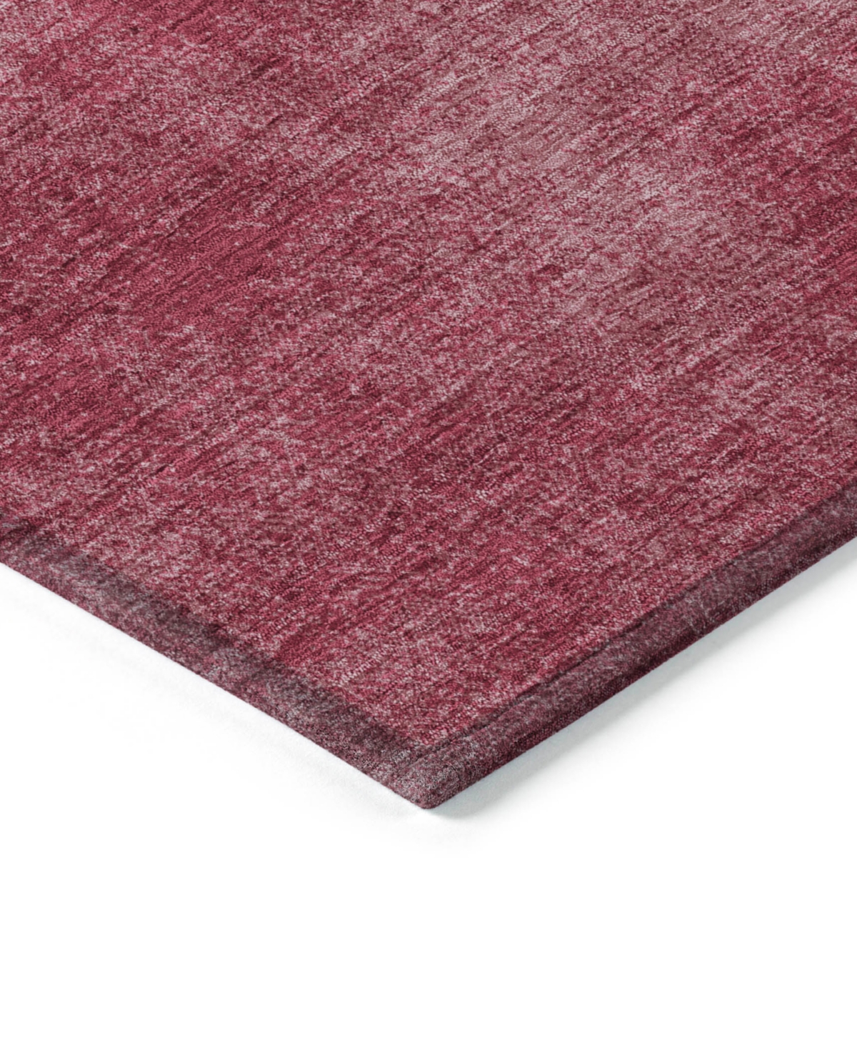 Addison Chantille Machine Washable Acn1018 5'x7'6''area Rug In Cranberry