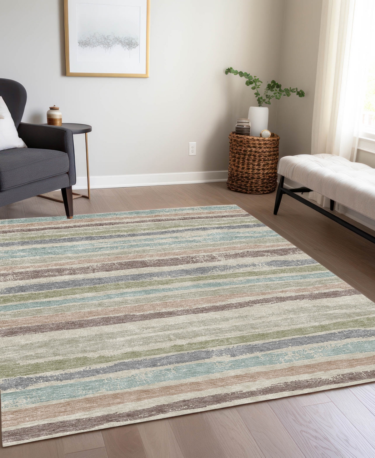 Addison Chantille Machine Washable ACN1019 2'6''x3'10'' Area Rug
