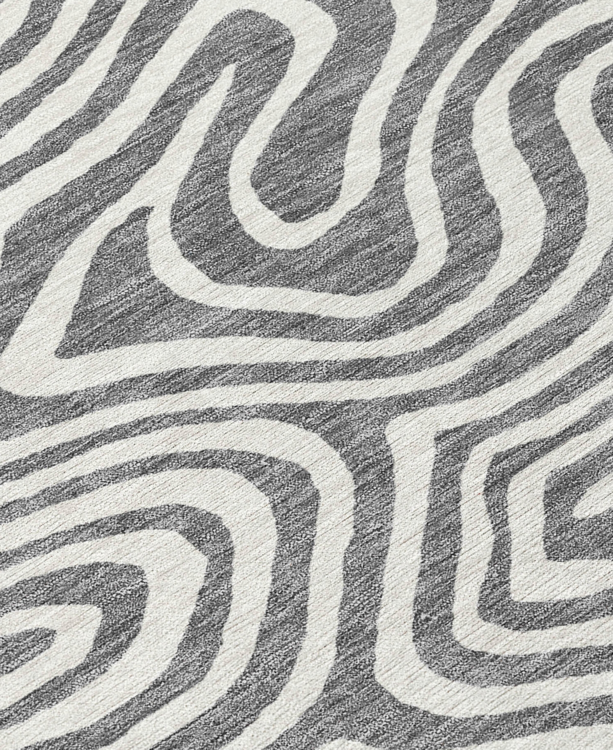 Addison Chantille Machine Washable Acn1020 2'3''x7'6'' Runner Area Rug In Gray