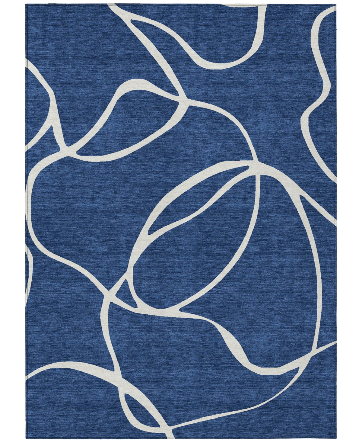 Addison Chantille Machine Washable Acn999 9'x12' Area Rug In Navy