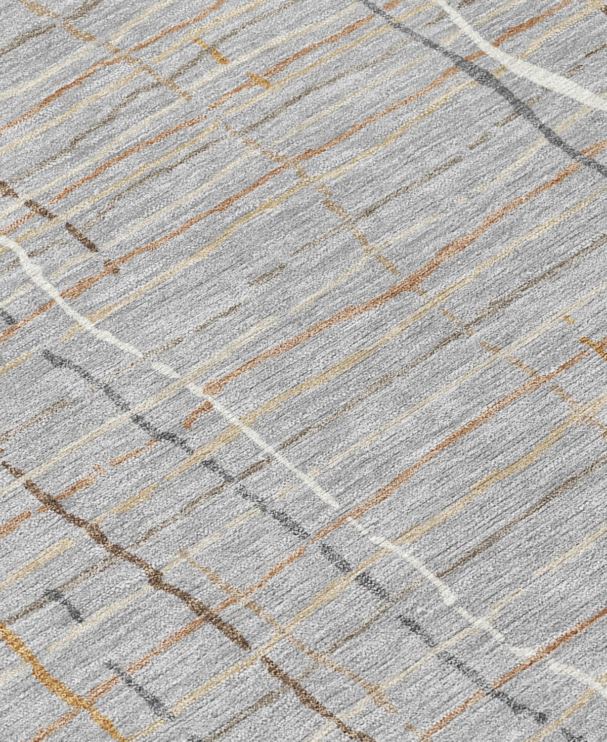 Addison Chantille Machine Washable Acn998 5'x7'6" Area Rug In Gray