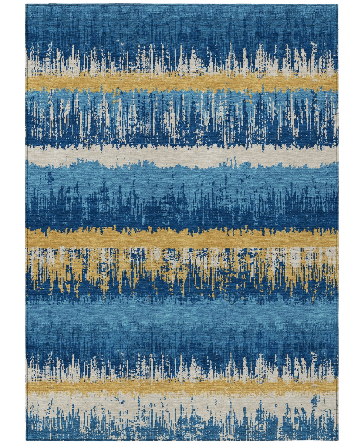 Addison Chantille Machine Washable Acn1013 10'x14' Area Rug In Navy