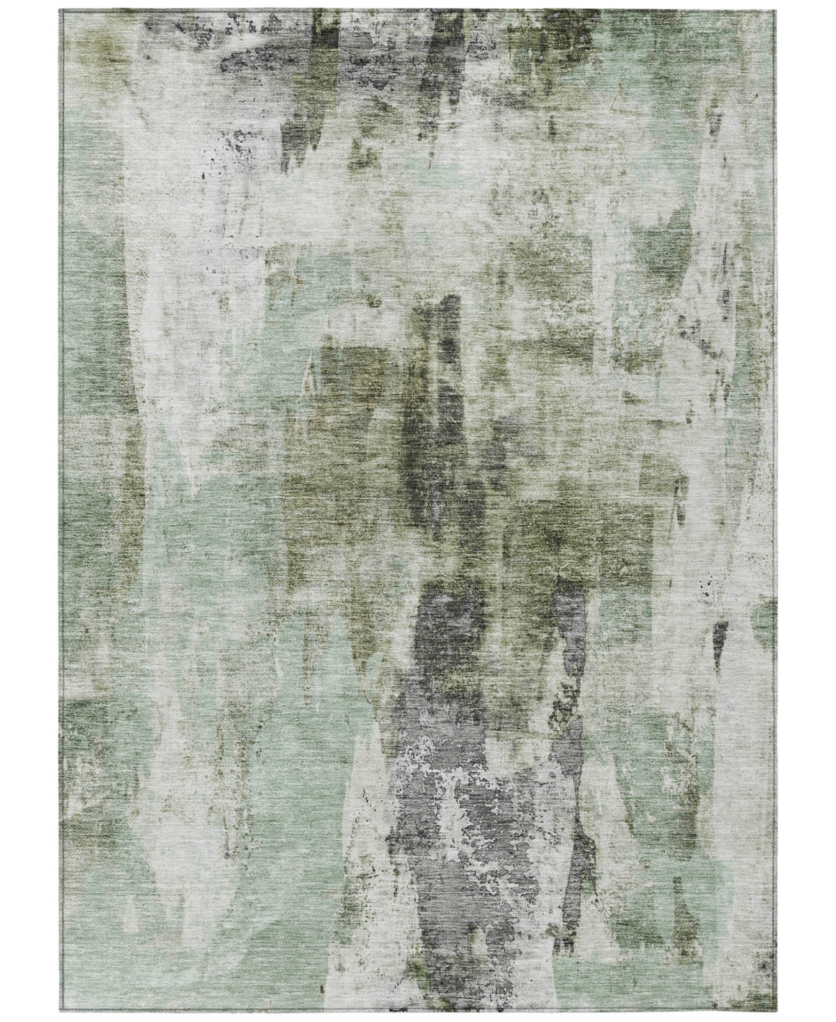 Addison Chantille Machine Washable Acn1076 9'x12' Area Rug In Mint