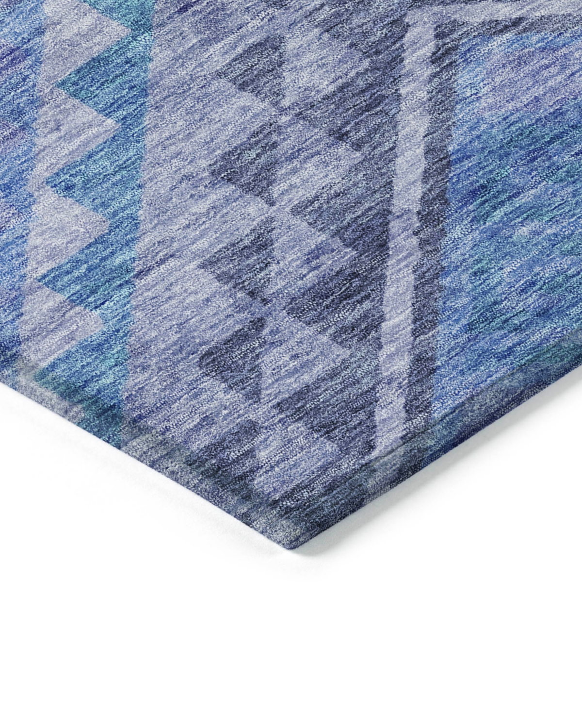 Addison Chantille Machine Washable Acn1091 8'x10' Area Rug In Navy