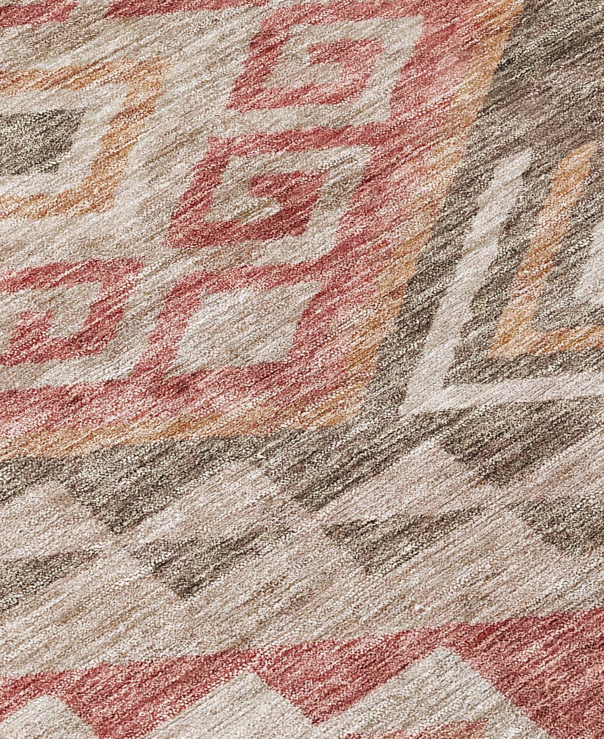 Addison Chantille Machine Washable Acn1091 8'x10' Area Rug In Brown