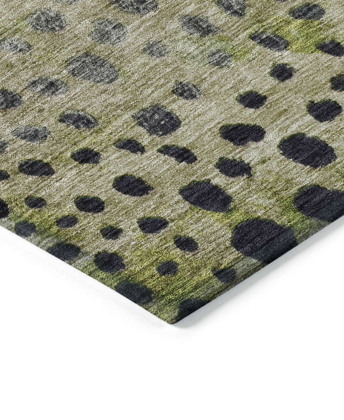 Addison Chantille Machine Washable Acn1074 5'x7'6" Area Rug In Green