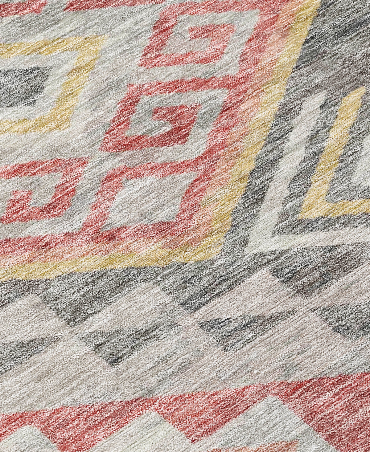 Addison Chantille Machine Washable Acn1091 2'3"x7'6" Runner Area Rug In Gray