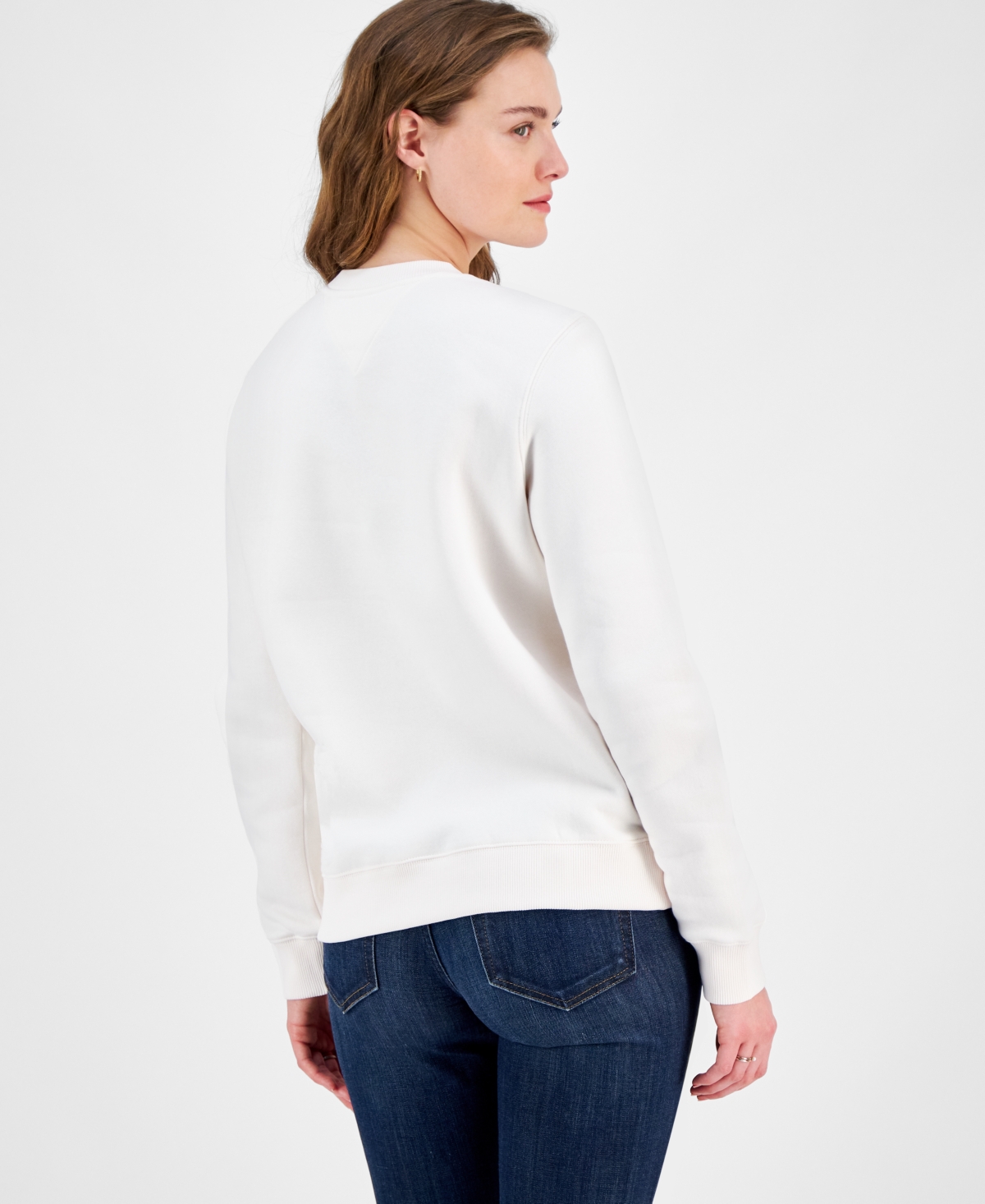 Tommy Jeans Women's X Nyc Crewneck Sweatshirt In Ancient White