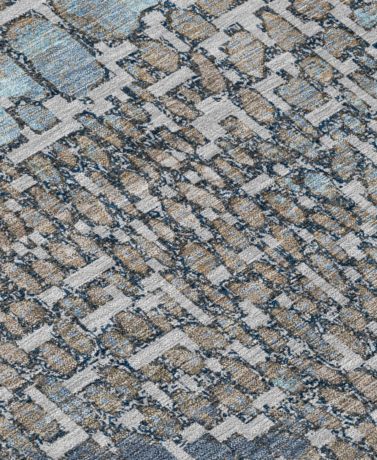 Addison Chantille Machine Washable Acn988 3'x5' Area Rug In Silver