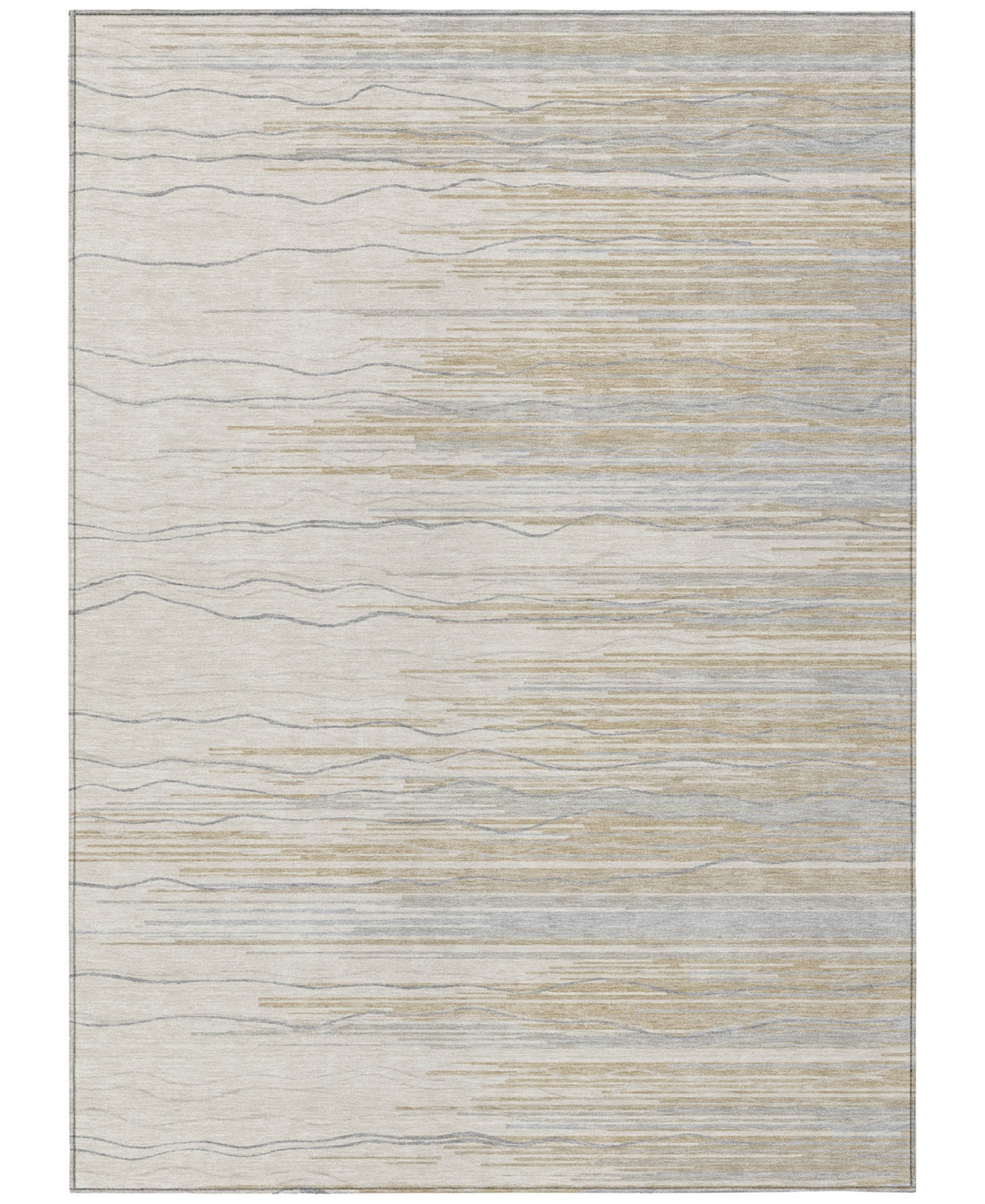Addison Chantille Machine Washable Acn996 3'x5' Area Rug In Ivory