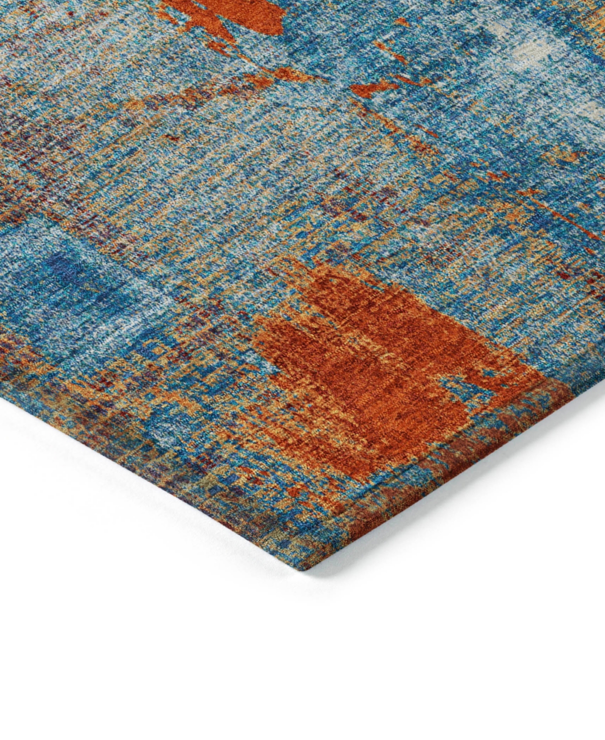 Addison Chantille Machine Washable Acn989 10'x14' Area Rug In Navy