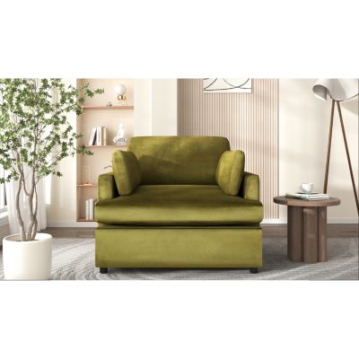 Green Mirod Oversized Accent Chair