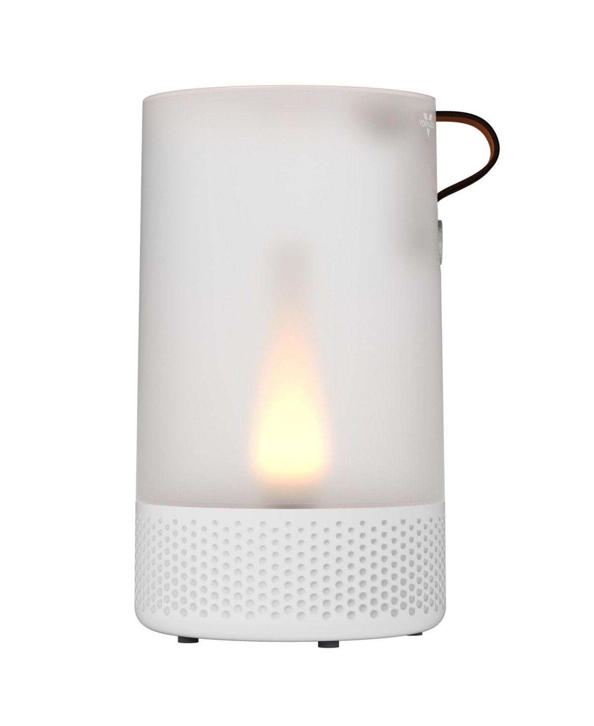 Vornado 9" Votiv 7 Ultrasonic Humidifier With Flameless Candlelight In White