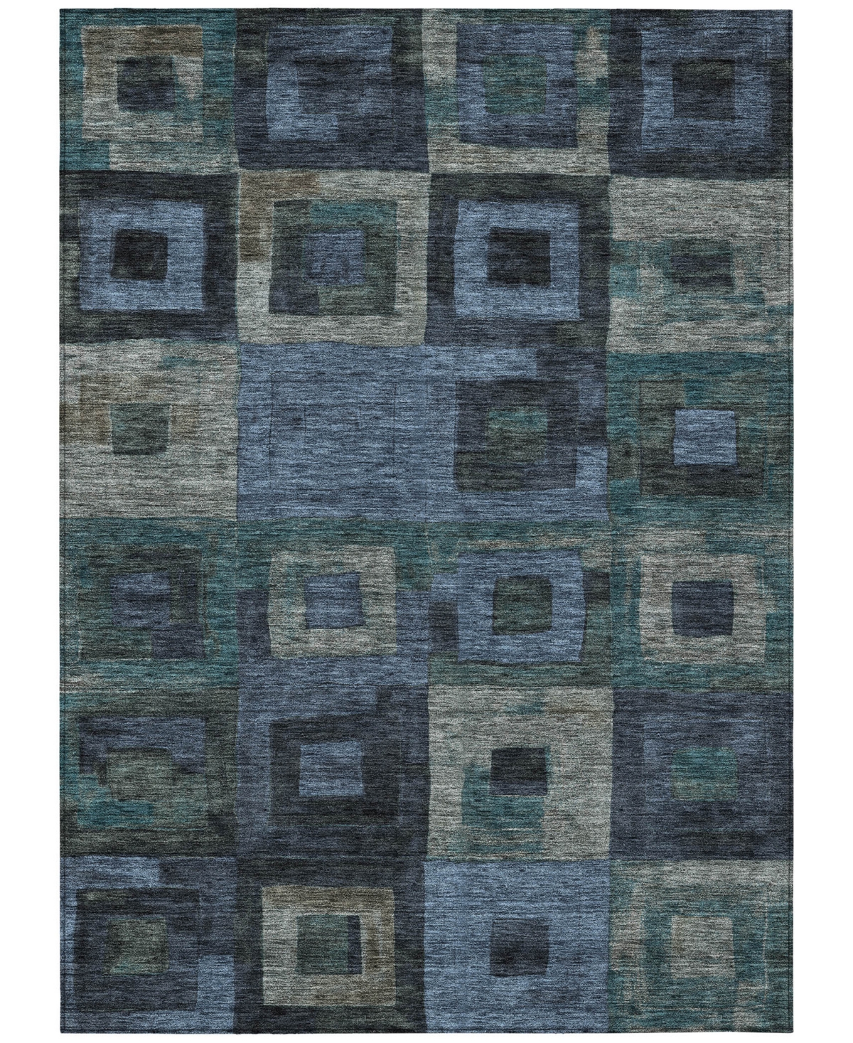 Addison Chantille Machine Washable Acn1142 8'x10' Area Rug In Blue