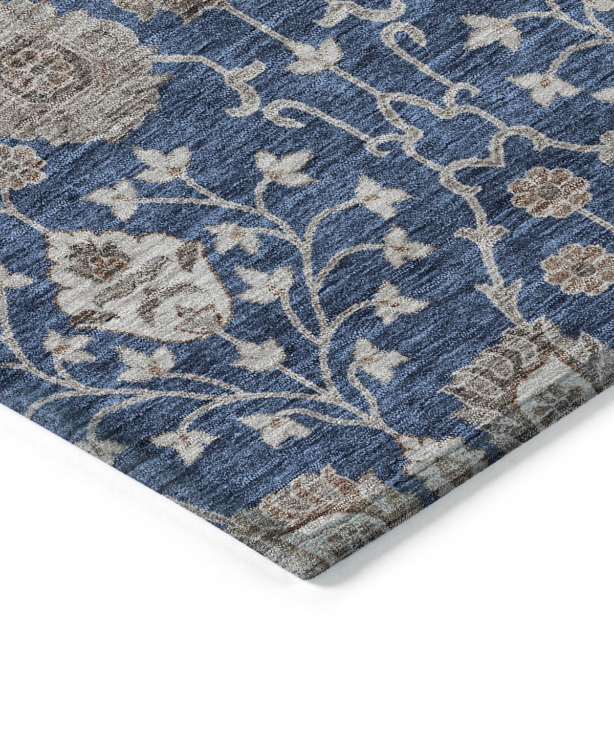 Addison Chantille Machine Washable Acn1155 5'x7'6" Area Rug In Navy
