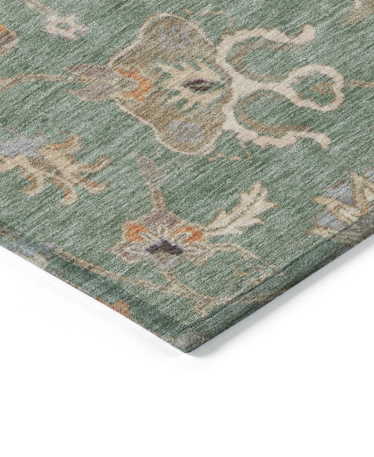 Addison Chantille Machine Washable Acn1137 9'x12' Area Rug In Thyme